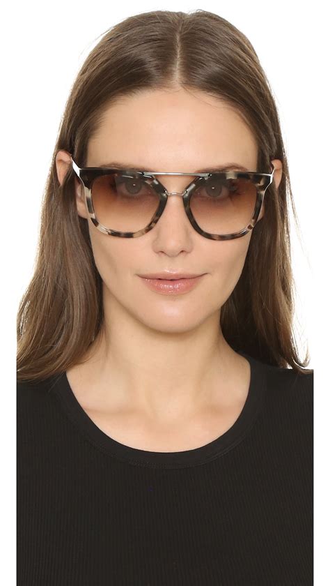 prada thick sunglasses|prada sunglasses for women 2020.